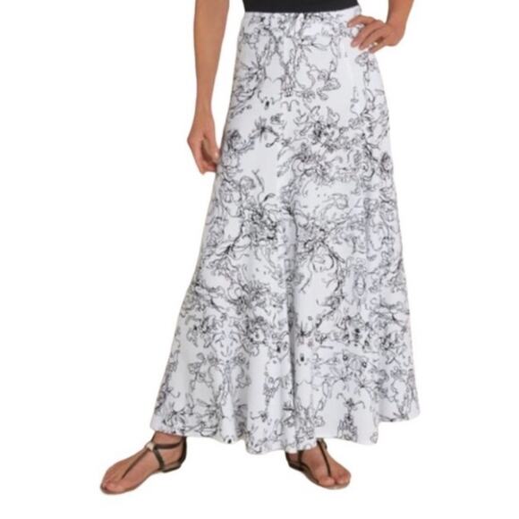 Soft Surroundings Amaranth Maxi Skirt Size Small - Picture 3 of 11